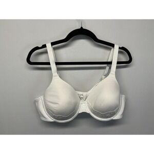 Vanity‎ Fair Back Smoother Full-Figure Underwire Bra Sz: 40C White EUC 406382